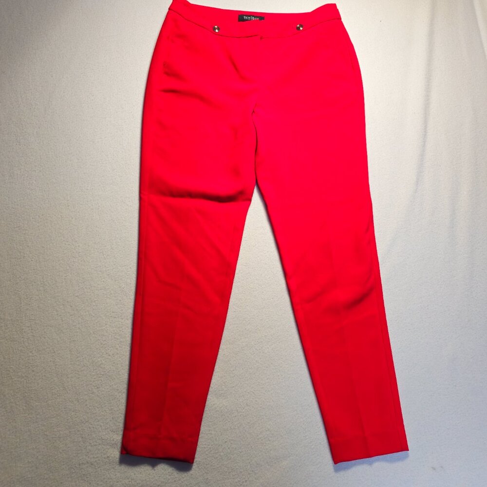 WHITE HOUSE BLACK MARKET PANTS‎ "TAPER  ANKLE"  SIZE 0 REGULAR